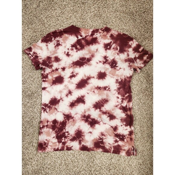 Victoria’s Secret PINK Womens Size Medium Pink Tie Dye TShirt Top - Picture 2 of 6
